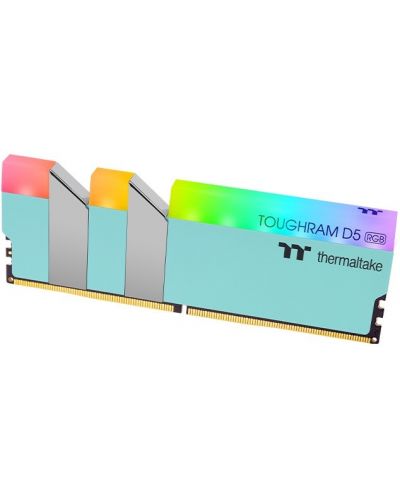 Оперативна памет Thermaltake - TOUGHRAM RGB, 32GB, DDR5, 5600MHz, Turquoise - 3