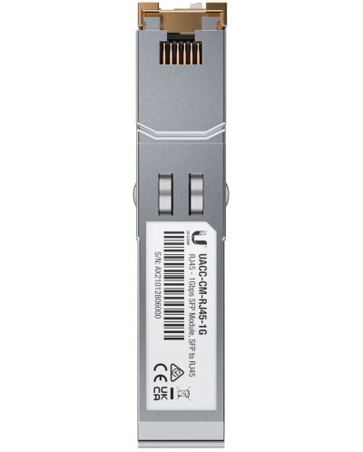 Оптичен преходник Ubiquiti - SFP/RJ45, сребрист - 3