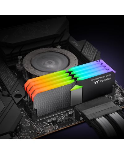 Оперативна памет Thermaltake - TOUGHRAM XG RGB, 32GB, DDR5, 7200MHz, черна - 4