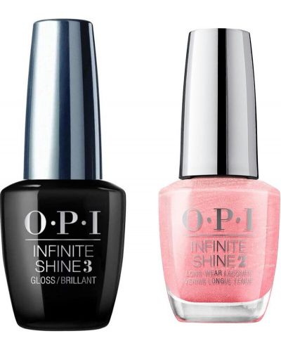 OPI Infinite Shine Комплект - Топ лак и Лак за нокти, Princesses Rule™, R44, 2 x 15 ml - 1