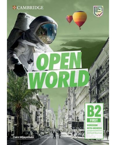Open World Level B2 First Workbook with Answers with Audio Download / Английски език - ниво B2: Учебна тетрадка с отговори и аудио - 1