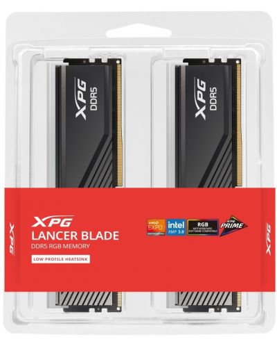 Оперативна памет Adata - XPG LANCER Blade RGB, 16GB, DDR5, 6000MHz, черна - 2