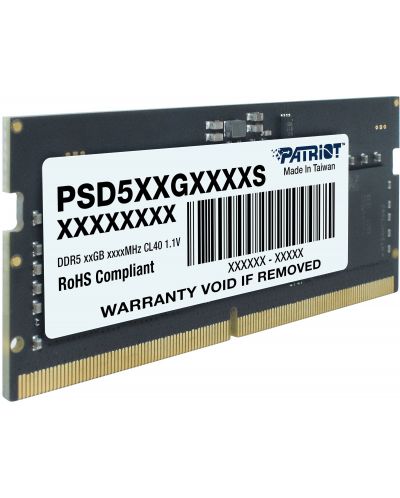 Оперативна памет Patriot - Signature, 32GB, DDR5, 4800Mhz - 2