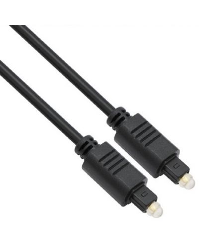 Оптичен кабел VCom - CV905, Toslink, 3m, черен - 1