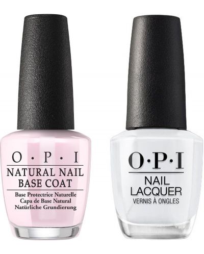 OPI Nail Lacquer Комплект - База и Лак за нокти, I Cannoli Wear OPI, V32, 2 x 15 ml - 1