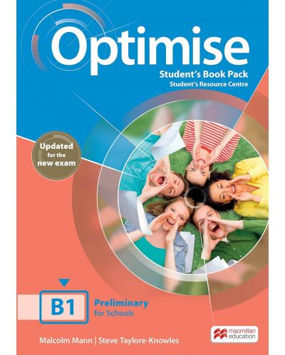 Optimise Level B1 Student's Book Pack / Английски език - ниво B1: Учебник с код - 1