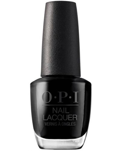 OPI Nail Lacquer Лак за нокти, Lady in Black, 15 ml - 1