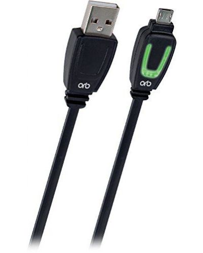 ORB кабел с LED индикатор за зареждане на Xbox One контролер - 3 метра - 1
