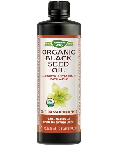 Organic Black Seed Oil, 236 ml, Nature's Way - 1