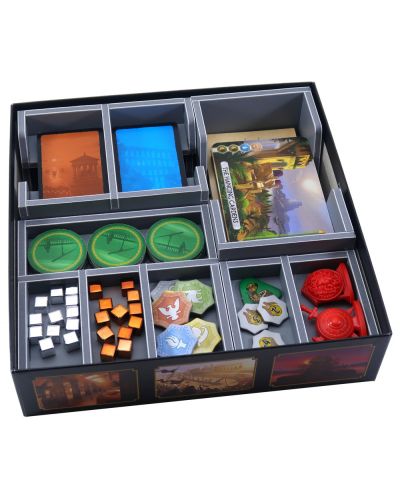 Органайзер за настолна игра Folded Space - 7 Wonders Duel