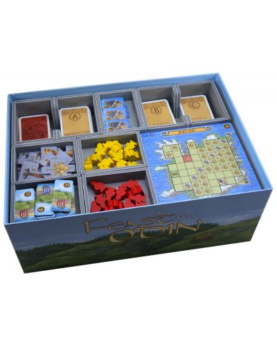 Органайзер за настолна игра Folded Space - A Feast for Odin