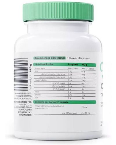 Oregano Oil, 257 mg, 60 капсули, Osavi - 2