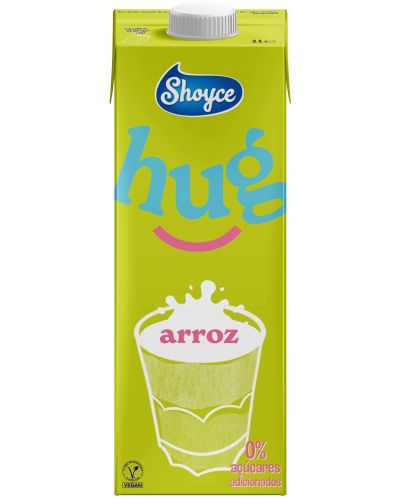 Оризово мляко без добавена захар, 1 l, Shoyce Hug | Ozone.bg