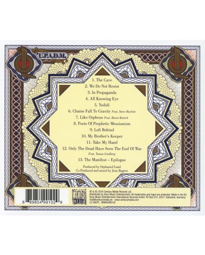 Orphaned Land - Unsung Prophets And Dead Messiahs (CD) - 2