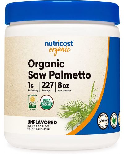 Organic Saw Palmetto, 227 g, Nutricost - 1