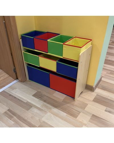 Органайзер-етажерка за играчки и книжки Ginger Home - Colors, 3 нива - 6