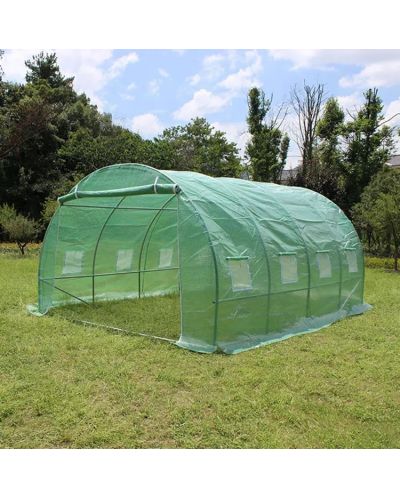 Оранжерия с 2 врати Dulotec - Tunnel Pro, 4.5 x 3 x 2 m, 13.5 m2 - 1