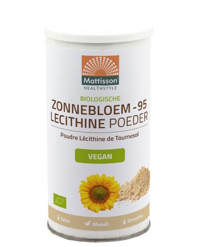 Organic Sunflower Lecithin, 180 g, Mattisson Healthstyle - 1