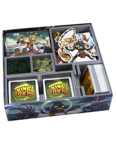 Органайзер за настолна игра Folded Space - King of Tokyo