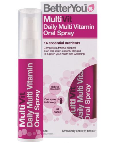 MultiVit Орален спрей, 25 ml, 32 дневни дози, Better You - 1