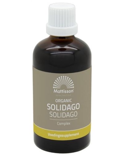 Organic Solidago Complex Тинктура, 100 ml, Mattisson Healthstyle - 1