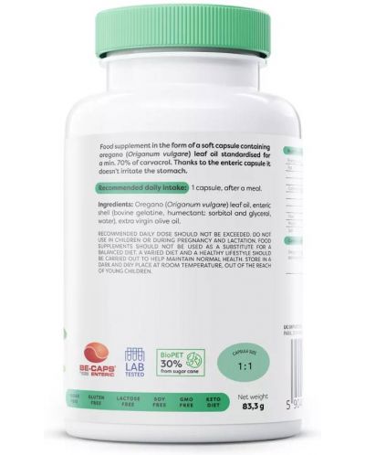 Oregano Oil, 257 mg, 120 капсули, Osavi - 3
