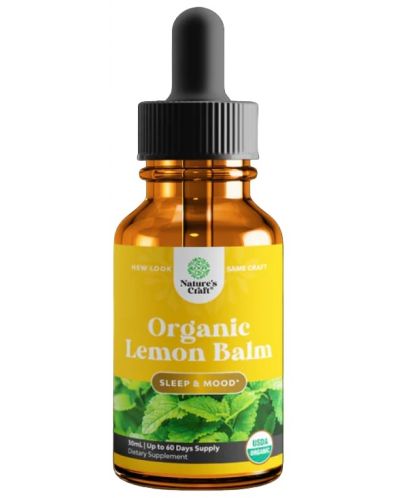 Organic Lemon Balm, 30 ml, Nature's Craft - 1