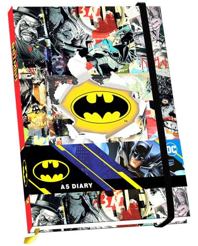 Органайзер Danilo DC Comics: Batman - Batman, формат А5 - 1