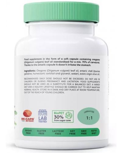 Oregano Oil, 257 mg, 60 капсули, Osavi - 3