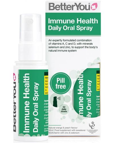 Immune Health Орален спрей, 50 ml, 32 дневни дози, Better You - 1