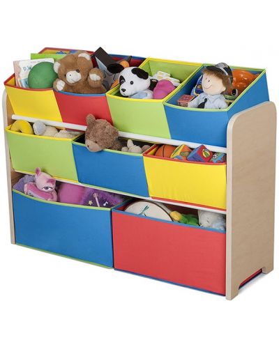 Органайзер-етажерка за играчки и книжки Ginger Home - Colors, 3 нива - 5