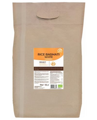Ориз Басмати, бял, 5 kg, Smart Organic - 1