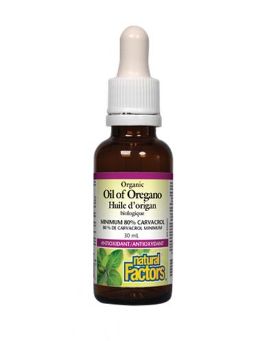 Organic Oil of Oregano, 30 ml, Natural Factors - 1