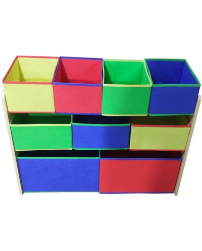 Органайзер-етажерка за играчки и книжки Ginger Home - Colors, 3 нива - 2