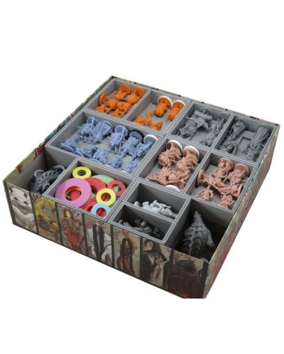 Органайзер за настолна игра Folded Space - Rising Sun Daimyo Box