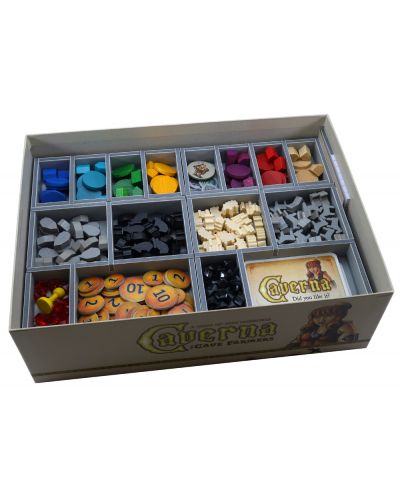Органайзер за настолна игра Folded Space - Caverna