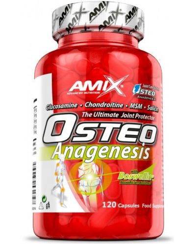 Osteo Anagenesis, 120 капсули, Amix - 1