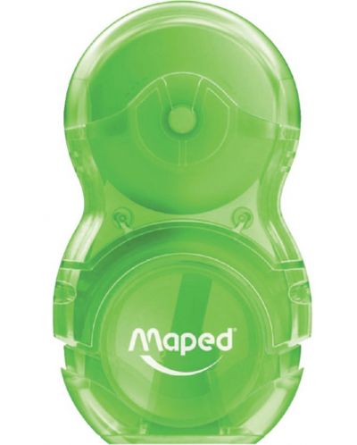 Острилкогума Maped  Loopy - Translucent, зелена - 1