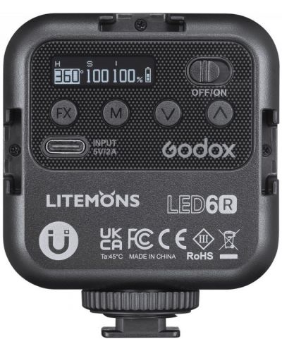 Осветление Godox - Litemons LED6R, RGB LED - 3