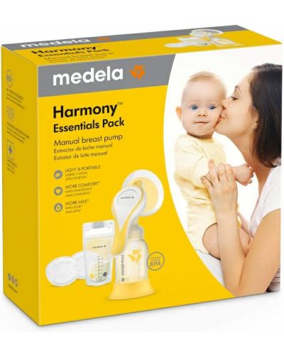 Основен пакет с двуфазна ръчна помпа Medela - Harmony - 3