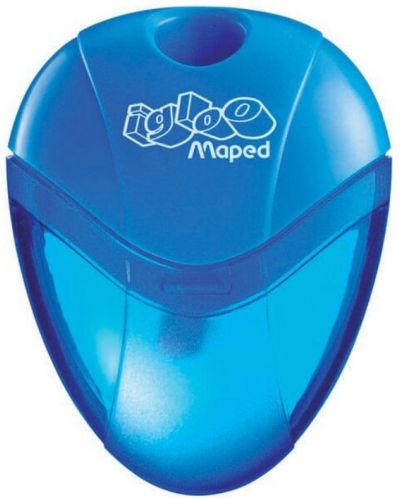 Острилка Maped Igloo - синя, единична - 1