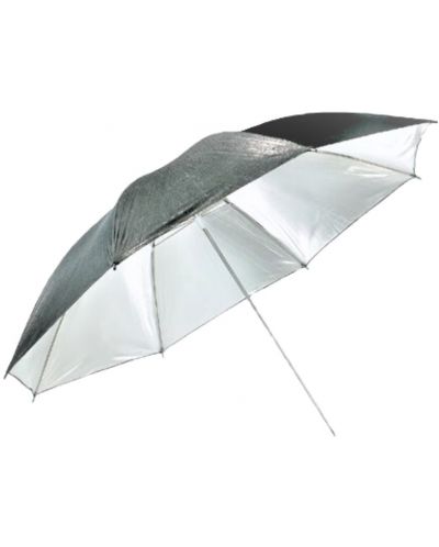Отражателен чадър Visico - UB-003, 100cm, сребрист - 1
