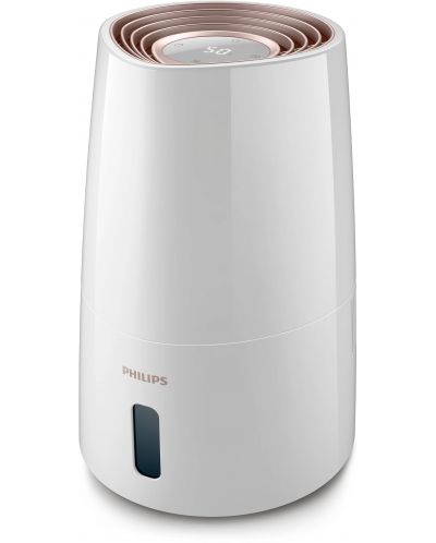 Овлажнител Philips - 3000 series HU3916/10, 3 l, 25W, бял - 1