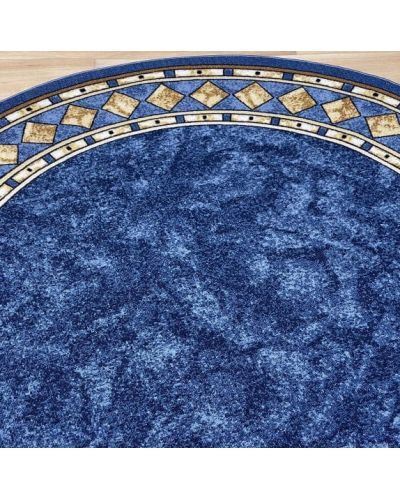 Овален килим BLC - Блум, 150 x 200 cm, син - 4