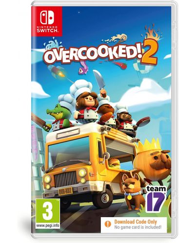 Overcooked! 2 - Код в кутия (Nintendo Switch) - 1