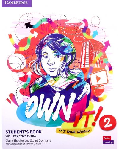 Own it! Level 2 Student's Book with Practice Extra / Английски език - ниво 2: Учебник с онлайн упражнения - 1