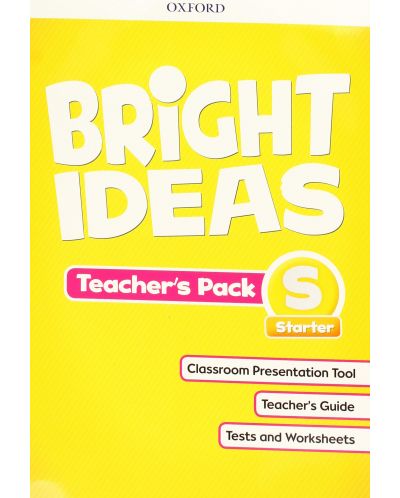 Oxford Bright Ideas Level Starter Teacher's Pack / Английски език - ниво Starter: Материали за учителя - 1