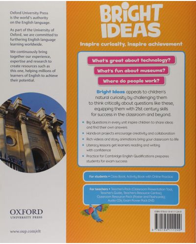 Oxford Bright Ideas Level 4 Class Book / Английски език - ниво 4: Учебник - 2
