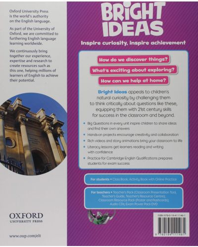 Oxford Bright Ideas Level 5 Class Book / Английски език - ниво 5: Учебник - 2