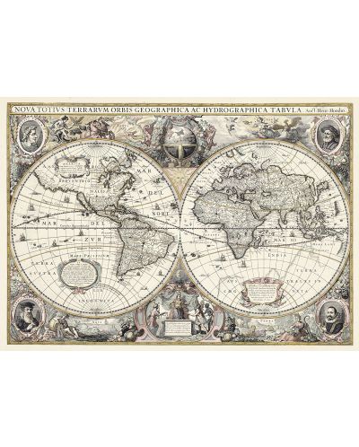 Пъзел Ravensburger от 1200 части - Карта на Античния свят, с боя - 2